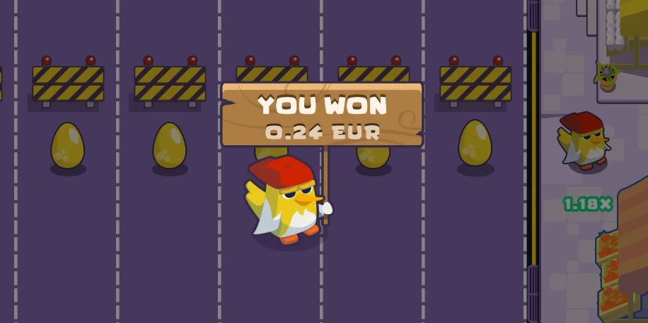 Chicken Cross mobile casino